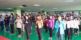 靈科超聲波-早會(huì)文化