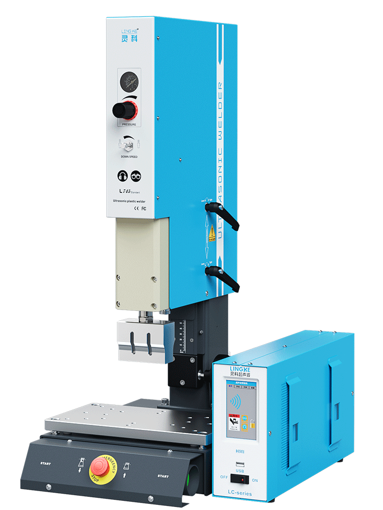 靈科超聲波塑料焊接機 30kHz-1200W L745 Standard 數字