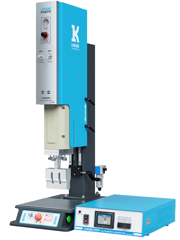 靈科超聲波塑料焊接機（方立柱） 15kHz-2600/3200W L3000 ES 模擬