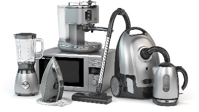 千庫網(wǎng)_家用電器。在 w 上隔離的家用廚房工藝集_攝影圖編號20173254